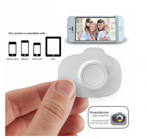 This control will allow you to snap a photo using your iPad or iPhone up to 10 feet away